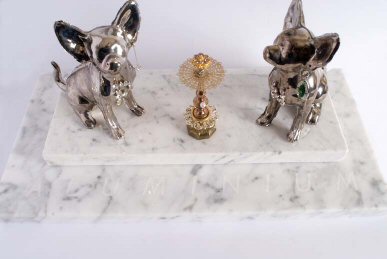 Bling Bling Meets the Alzheimer's Relic No 2 close up